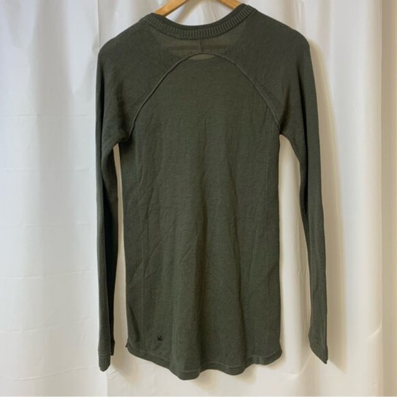 Lululemon Sunshine Coast Long Sleeve Fatigue Green Size 4/6 - Picture 5 of 9
